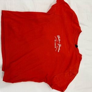 H&M Red Crew Neck Tee